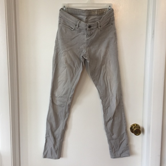 All Saints Denim - All Saints Grey Ashby Jeans